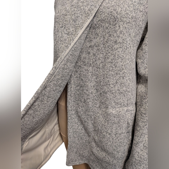 The North Face Heather Gray Wrap Jacket Large - Picture 5 of 16